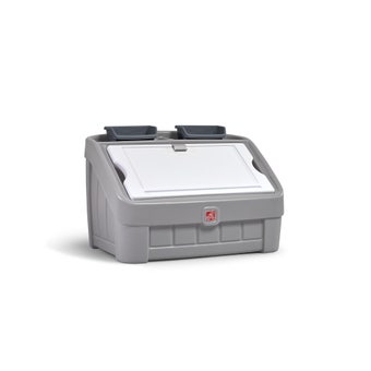 2-in-1 Toy Box & Art Lid™ - Gray Parts