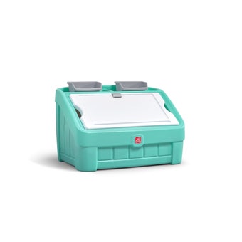 2-in-1 Toy Box & Art Lid™ - Mint Parts