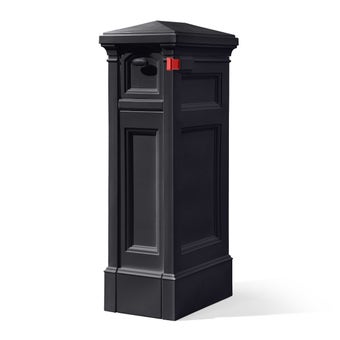 Atherton Reserve Storage Mailbox - Onyx Black