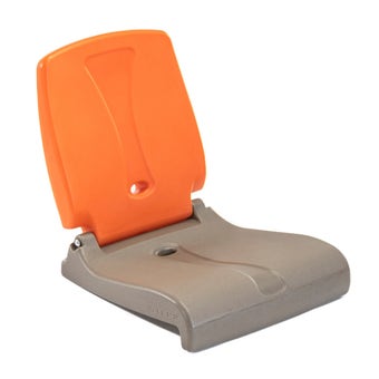 Flip Seat Brown & Orange